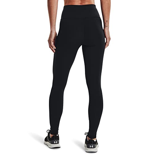 Under Armour Womens Motion Leggings , Black (003)/Jet Gray , Medium