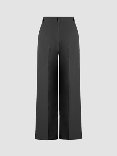 CIDER High Waist Pleated Wide Leg Pants