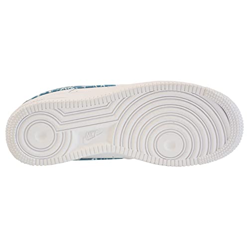 Nike Womens WMNS Air Force 1 Low DH4406 100 Paisley - Worn Blue - Size 7.5W