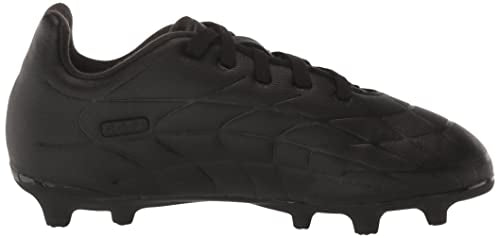 adidas Copa Pure.3 Firm Ground Soccer Shoe, Black/Black/Black, 4 US Unisex Big Kid