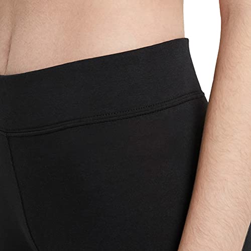 Nike Women's Mid-Rise Essential Swoosh Leggings Black