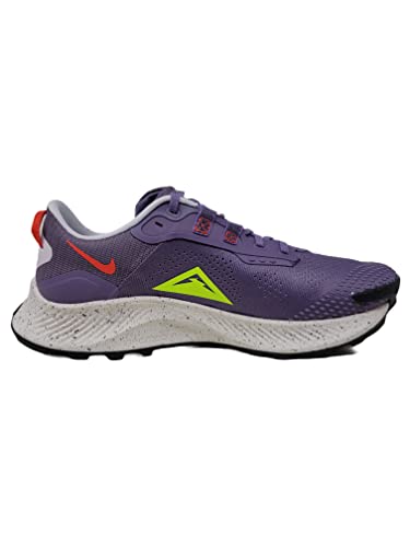 Nike Women's Pegasus Trail 3 Running Shoes, Canyon Purple/Volt-Venice, 9.5 M US