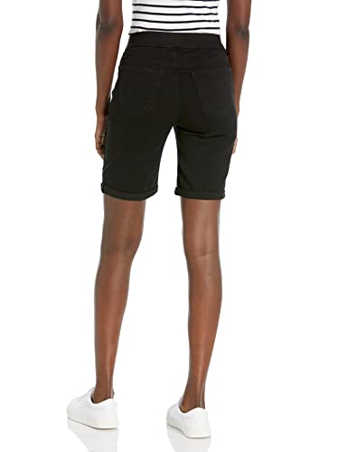 WallFlower Women's Pull On Bermuda Denim Shorts 9" High-Rise Insta Soft Juniors