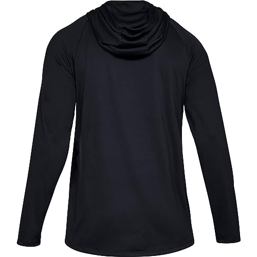 Under Armour Men's Tech 2.0 Hoodie, Black (001)/Pitch Gray, X-Large