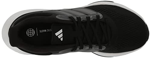 adidas Ultrabounce Running Shoe, Black/White/Black, 7 US Unisex Big Kid