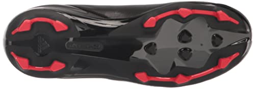 adidas Gamemode Syn Firm Ground Soccer Shoe, Black/White/Black, 11 US Unisex Little Kid
