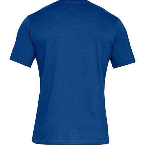 Under Armour Mens Boxed Sportstyle Short-sleeve T-shirt , Royal (400)/Graphite , X-Large