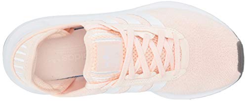 adidas Originals Women's Swift Essential Sneaker, Pink Tint/White/Silver, 6.5