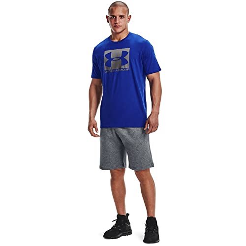 Under Armour Mens Boxed Sportstyle Short-sleeve T-shirt , Royal (400)/Graphite , X-Large