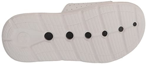 Under Armour boys Ignite Pro Slide Sandal, (101) White/White/Black, 5 Big Kid US