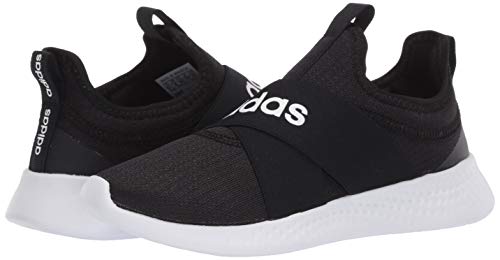 adidas Women's Puremotion Adapt Running Shoe, Core Black/Footwear White/Grey Five, 7.5