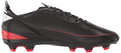 adidas Gamemode Syn Firm Ground Soccer Shoe, Black/White/Black, 11 US Unisex Little Kid