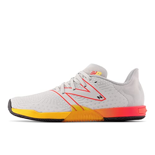 New Balance Men's Minimus Tr Boa V1 Cross Trainer, Light Aluminum/Electric Red, 9.5