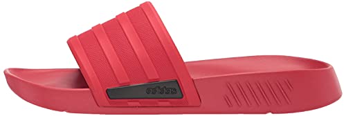 adidas Unisex Racer Tr Slide Sandal, Scarlet/Scarlet/Black, 9 US Men