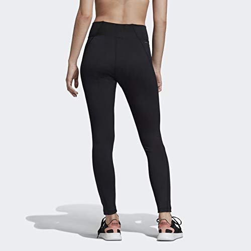 adidas Women's Brilliant Basic Training Tights, Black/White, Medium