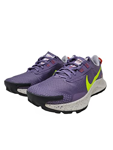 Nike Women's Pegasus Trail 3 Running Shoes, Canyon Purple/Volt-Venice, 9.5 M US