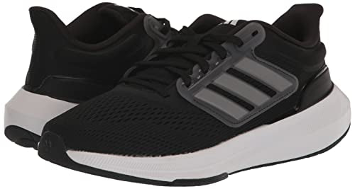 adidas Ultrabounce Running Shoe, Black/White/Black, 7 US Unisex Big Kid