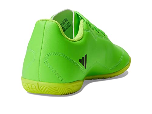 adidas X Speedportal.4 Indoor Soccer Shoe, Solar Green/Solar Red/Solar Yellow, 11 US Unisex Little Kid