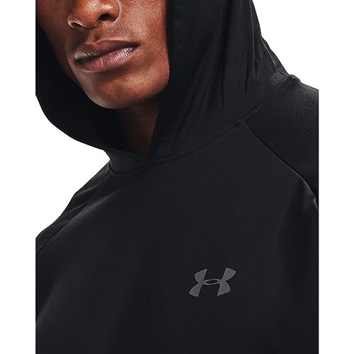 Under Armour Men's Tech 2.0 Hoodie, Black (001)/Pitch Gray, X-Large