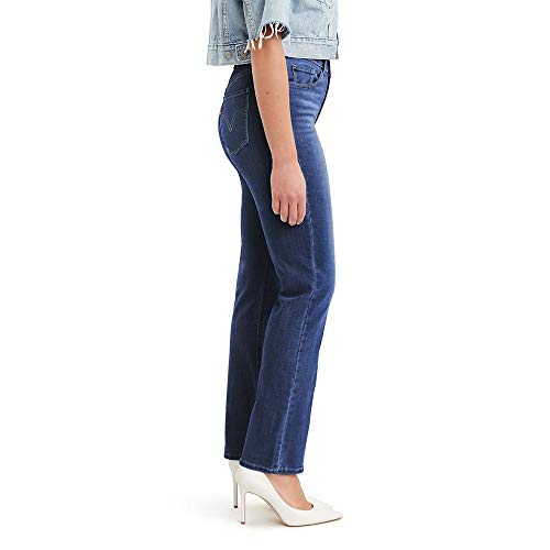 Levi's Women's Classic Straight Jeans, Lapis Dark Horse, 30 (US 10) R