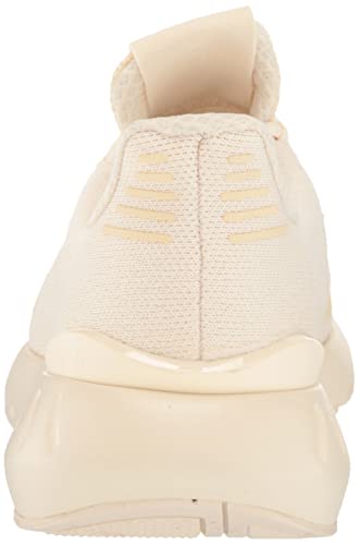 adidas Women's Swift Run 22 Sneaker, Wonder White/Wonder White/Black (Deconstructed), 8