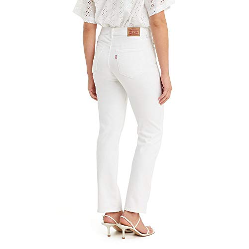 Levi's Womens Classic Straight (Also Available In Plus) Jeans, Simply White, 29 Regular US