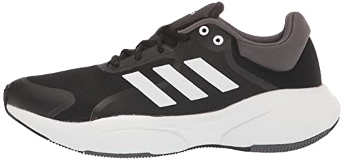 adidas Women's Response Running Shoe, Core Black/FTWR White/Grey Six, 7