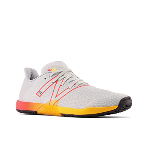New Balance Men's Minimus Tr Boa V1 Cross Trainer, Light Aluminum/Electric Red, 9.5