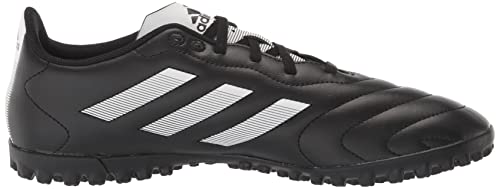 adidas Unisex Goletto VIII Turf Soccer Shoe, Core Black/White/Red, 9.5 US Men