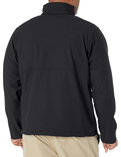 Columbia Men's Ascender Softshell Front-Zip Jacket, Black, Large