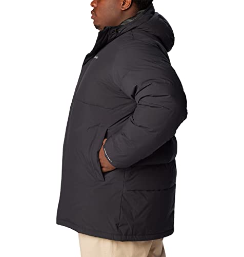 Columbia Men's Aldercrest Down Parka, Black, Large