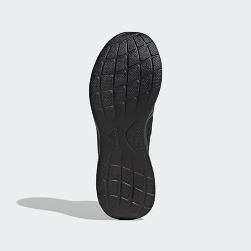 adidas Women's Puremotion Adapt Sportswear Sneaker, Core Black/White/White, 8