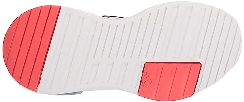 adidas Racer TR23 Sneaker, White/Core Black/Red, 3.5 US Unisex Little Kid