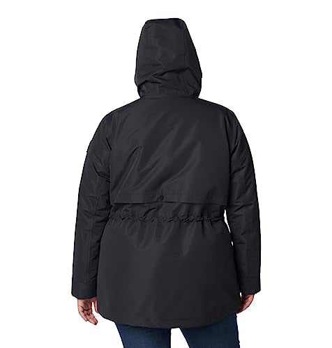 Columbia Women's Drop Ridge Interchange Jacket, Black, Large