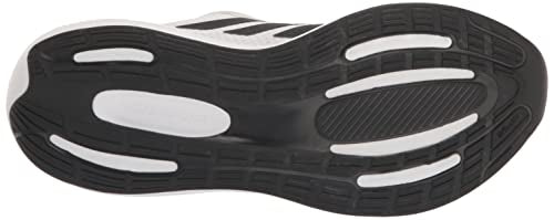 adidas Women's Run Falcon 3.0 Sneaker, White/Black/Black, 8