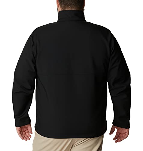 Columbia Men's Ascender Softshell Front-Zip Jacket, Black, Large