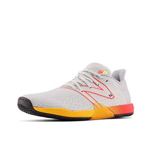 New Balance Men's Minimus Tr Boa V1 Cross Trainer, Light Aluminum/Electric Red, 9.5