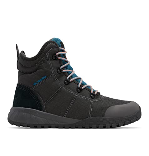 Columbia Men's Fairbanks Omni-Heat Hiking Shoe, Shark/Cave Water, 10.5 W US