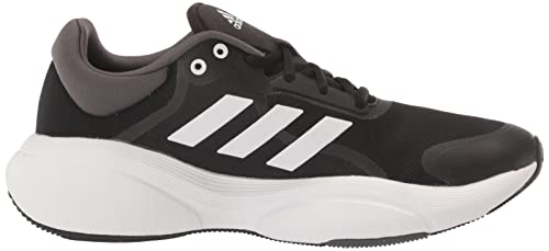 adidas Women's Response Running Shoe, Core Black/FTWR White/Grey Six, 7