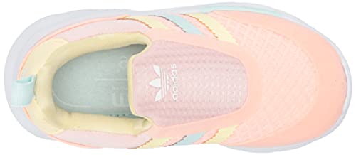 adidas Originals Zx 360 Sneaker, Haze Coral/Easy Yellow/Halo Mint, 3 US Unisex Little Kid