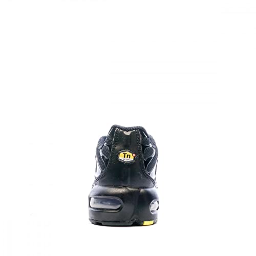 Nike Air Max Plus (gs) Big Kids Cd0609-001 Size 7 Black/Black-Black