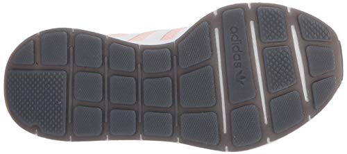 adidas Originals Women's Swift Essential Sneaker, Pink Tint/White/Silver, 6.5