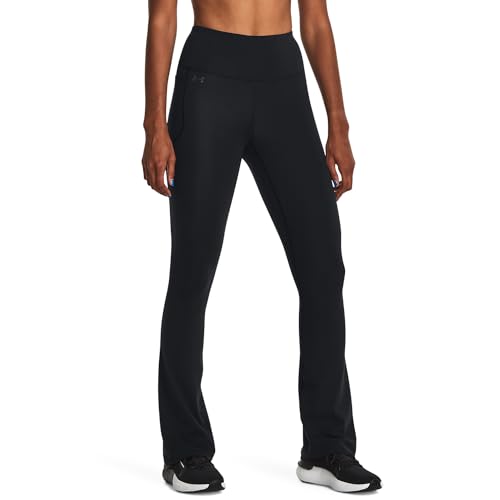 Under Armour Women's Standard Motion Flare Pants, (001) Black / / Jet Gray, Large