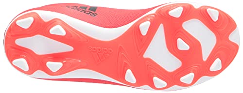 adidas X Speedflow.4 Flexible Ground Soccer Shoe, Red/Black/Solar Red, 4.5 US Unisex Big Kid