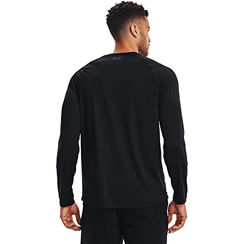 Under Armour Men's Tech 2.0 Long Sleeve T-Shirt , Black (001)/Graphite , X-Large