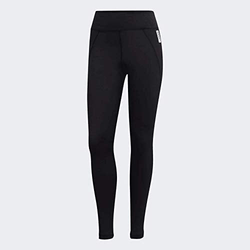 adidas Women's Brilliant Basic Training Tights, Black/White, Medium