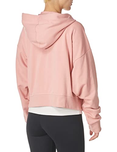 Tommy Hilfiger womens Tommy Jeasn Women's Logo Zip Hoodie Hooded Sweatshirt, Bridal Rose, XX-Small US