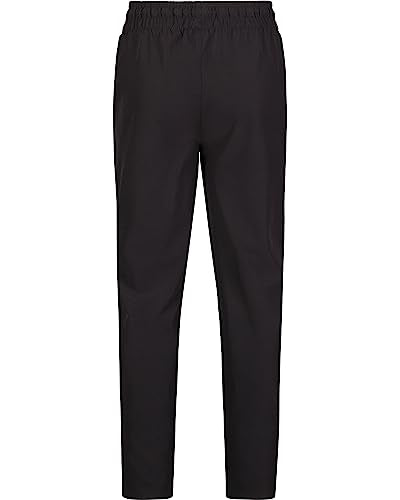 Under Armour Girls' Outdoor Pants, Lightweight 4-Way Fabric & Drawstring Closure, Black Stretch Woven