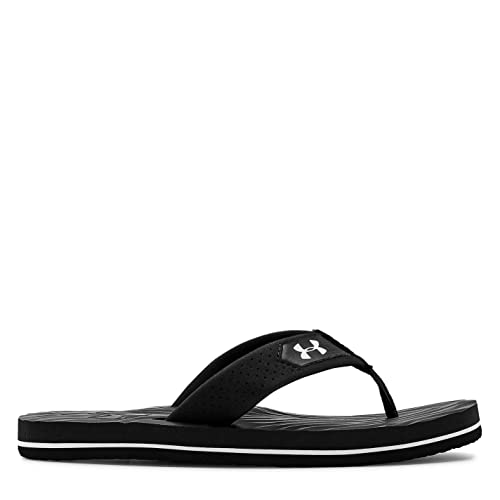 Under Armour Boy's Marathon Key IV T Flip-Flop, Black (002)/Black, 11K