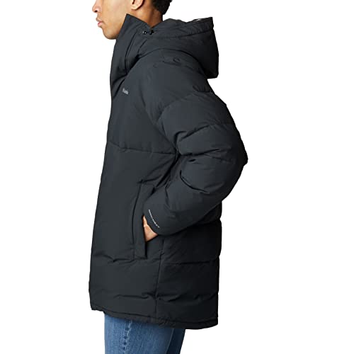 Columbia Men's Aldercrest Down Parka, Black, Large